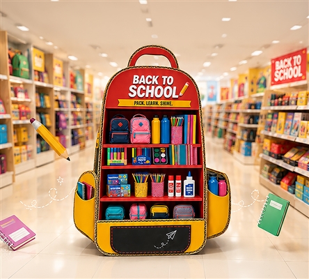 Back-to-School: Help Your Products Stands