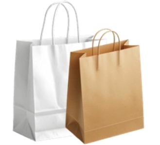 Paper Bags With Twisted Handles